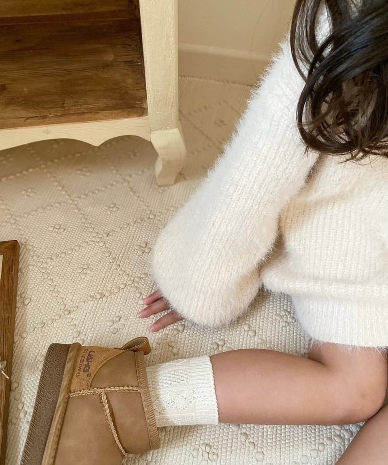 ワンピース BUBBLES BOUTIQUE shaggy ribbon onepiece BUBBLES