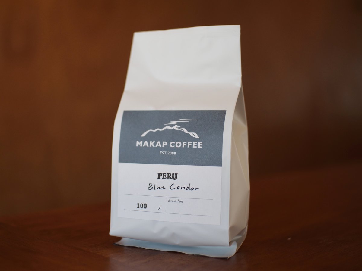 ペルー ブルーコンドル 中深煎り 100g | MAKAP COFFEE