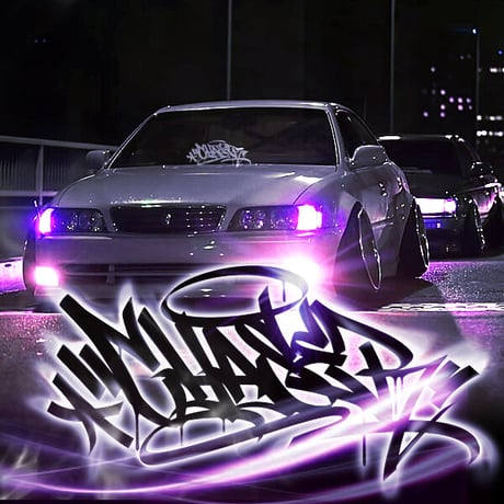 CHASER HANDSTYLE STICKER - ステッカー / JDM USDM カスタム ドリフト チェイサー