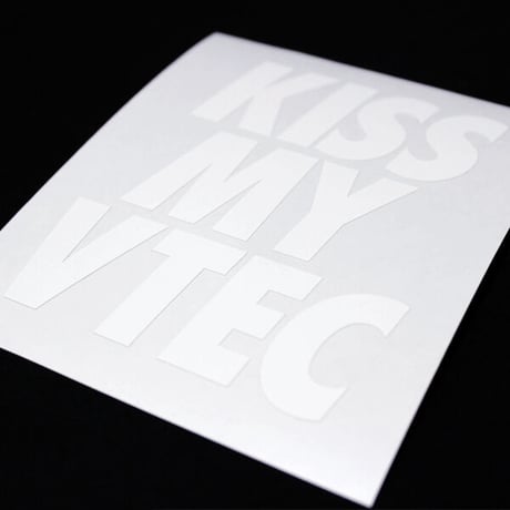 KISS MY VTEC STICKER - キスマイブイテック ステッカー / JDM カスタム シビック CIVIC