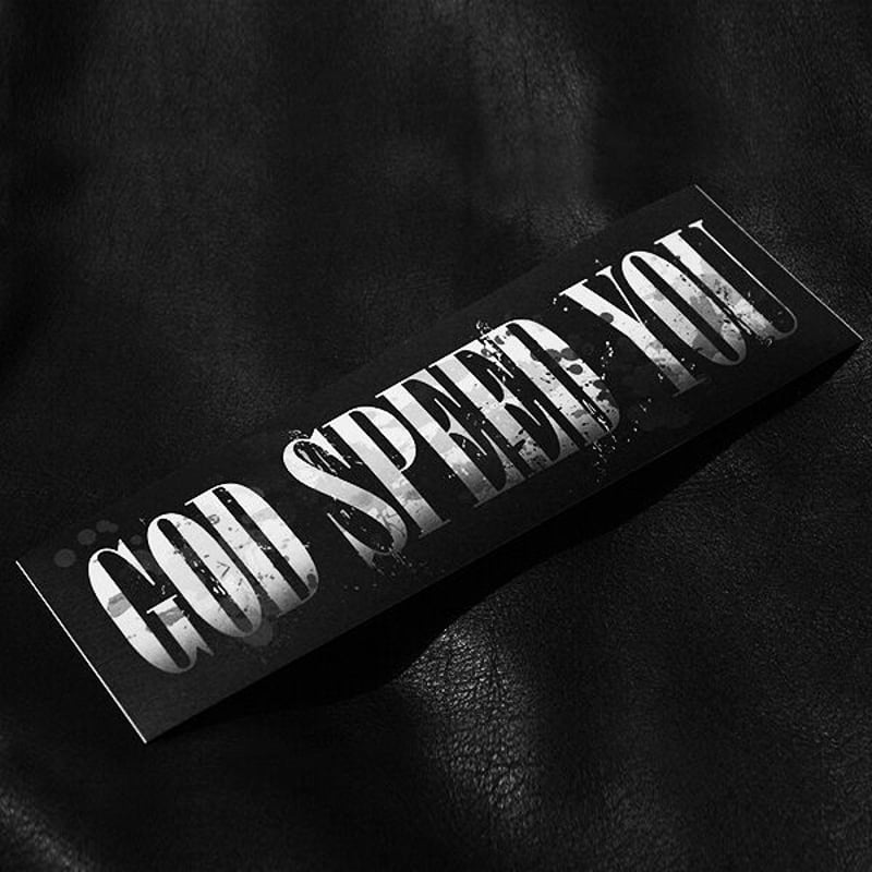 りょう God speed you !  ステッカー GOD SPEED YOU STICKER - ゴッドスピードユー ステッカー / カスタム