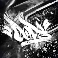 DOPE HANDSTYLE STICKER - カッティングステッカー / EASYSICKS イージーシックス カスタム JDM HIPHOP STANCE