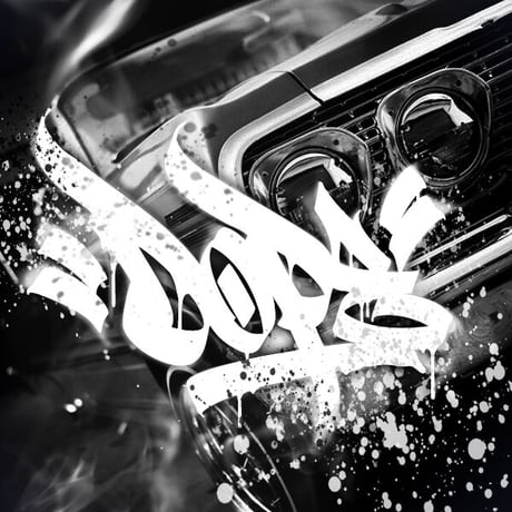 DOPE HANDSTYLE STICKER - カッティングステッカー / EASYSICKS イージーシックス カスタム JDM HIPHOP STANCE