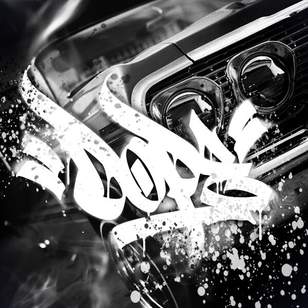 DOPE HANDSTYLE STICKER - カッティングステッカー / EASYSICK