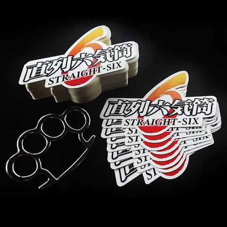 STRAIGHT SIX STICKER  - 直列六気筒  ステッカー / JDM USDM カスタム ドリフト
