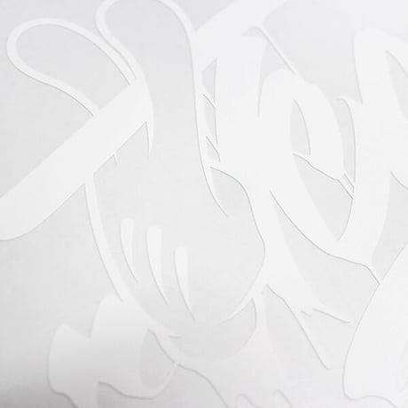 VTEC PEACE HANDSTYLE STICKER - ブイテック カッティングステッカー / EASYSICKS イージーシックス