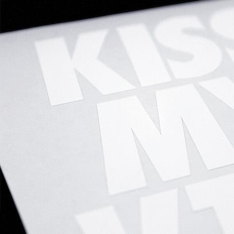 KISS MY VTEC STICKER - キスマイブイテック ステッカー / JDM カスタム シビック CIVIC