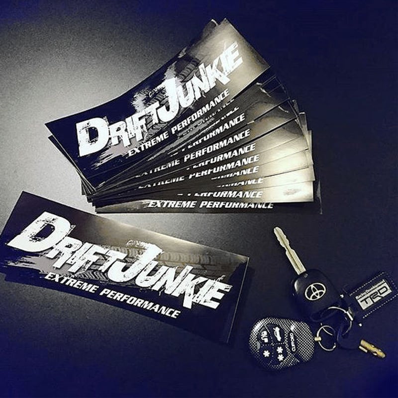 DRIFT JUNKIE STICKER - ドリフトジャンキー ステッカー / JDM D1