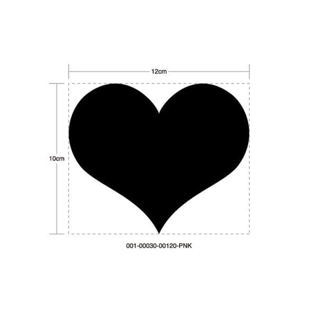 CROWN HEART PINK STICKER - クラウン ハート ピンク ステッカ ー / TOYOTA トヨタ JDM VIP セダン