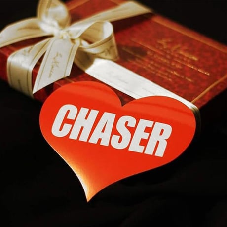 CHASER HEART RED STICKER - チェイサー ハート レッド ステッカー / TOYOTA 豊田 トヨタ JZX100 JZX90 1JZ JDM ドリフト