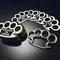 KNUCKLE ON BOARD STICKER - ナックルオンボード ステッカー / ストリート カイザーナックル JDM USDM