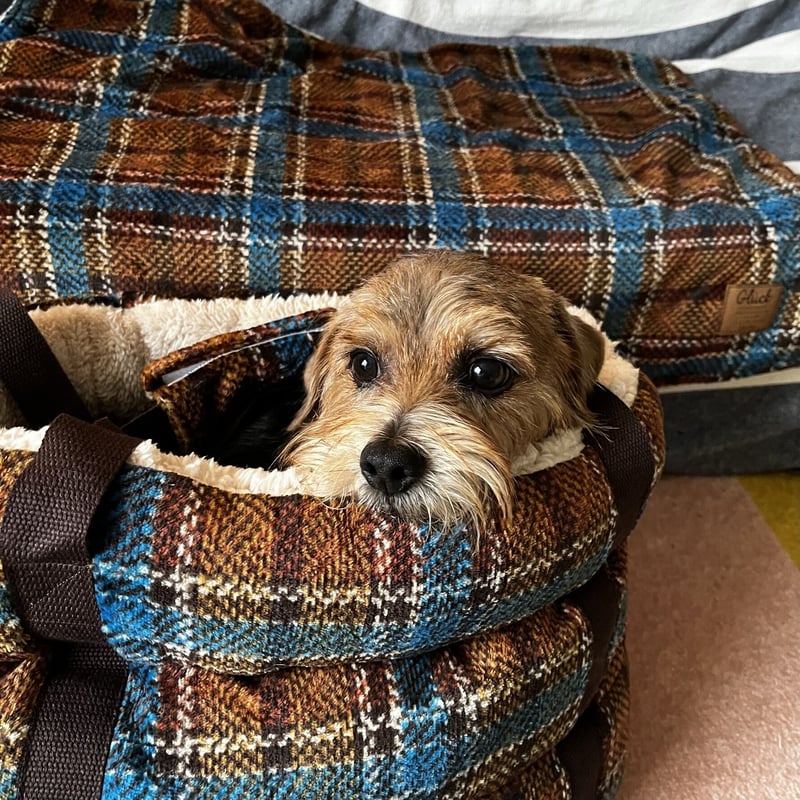 もこもこブランケット グリュック//タータンチェック/ふわふわ