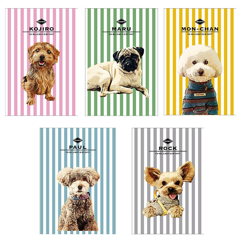 ワンコ写真アート加工オーダー（プリント5枚付） | wonder9