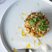 お魚とナッツの前菜 recipe