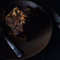 大人のRum Raisin Brownie recipe