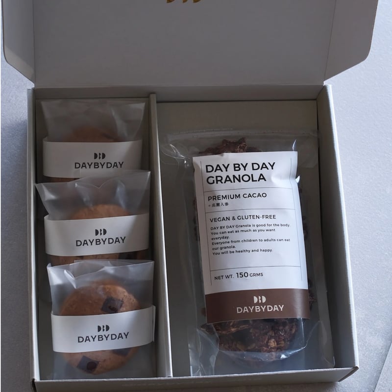GIFT BOX［CHOCOCHIPS COOKIES 2枚入り×3packs / GRANO