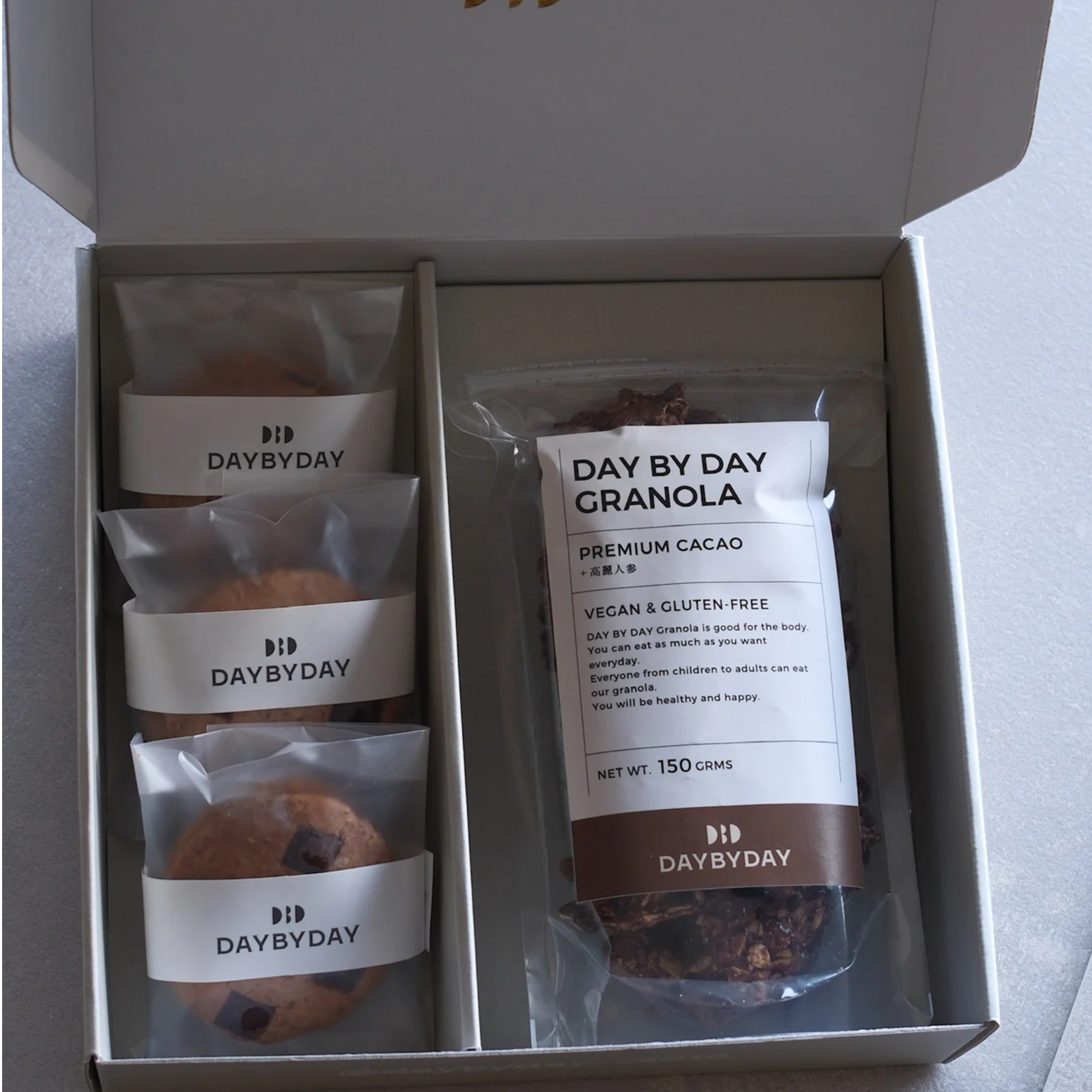 GIFT BOX［CHOCOCHIPS COOKIES 2枚入り×3packs / GRANO