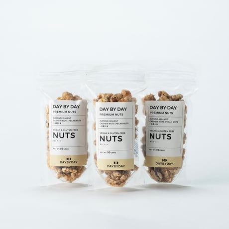 PREMIUM NUTS＋高麗人参【追いナッツ】3packs　予約受付8月7日(金)19:59まで