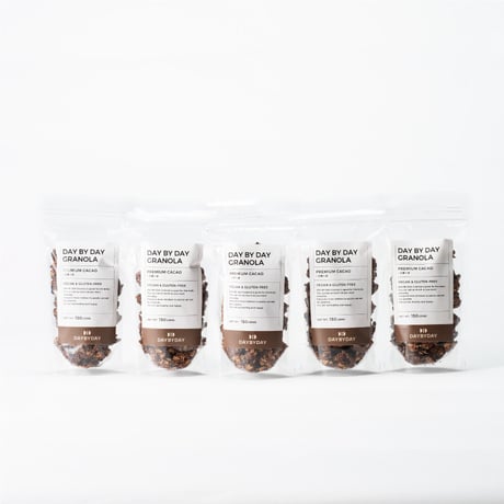 GRANOLA ＋高麗人参（CACAO） 5packs  予約受付7月29日(水)0:00から