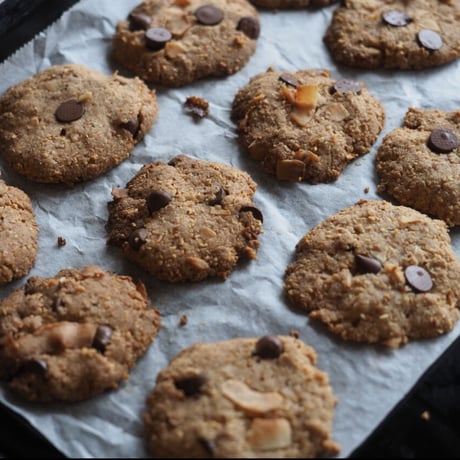 Coconut Chocolate chip Cookie recipe