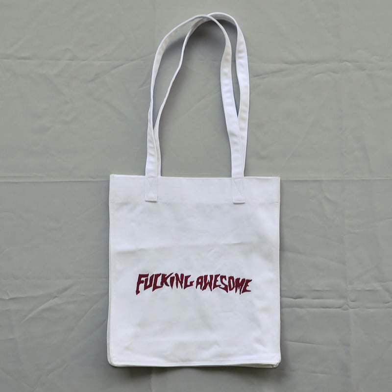 Fucking Awesome Tote Bag - White | SLO