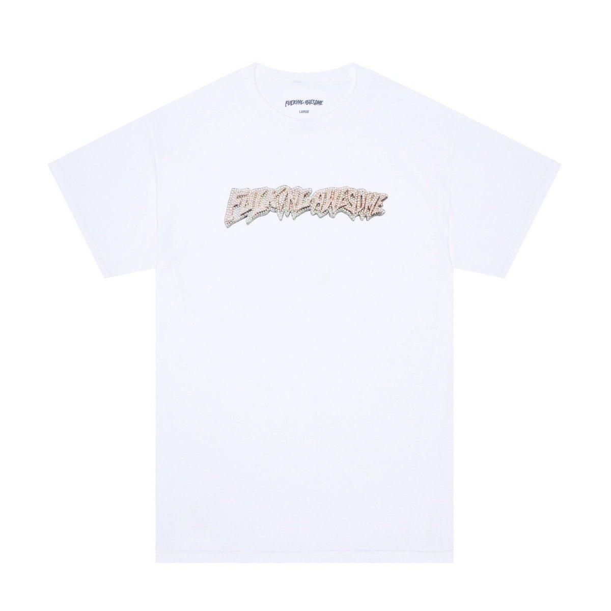 Fucking Awesome 24K Stamp Tee - White