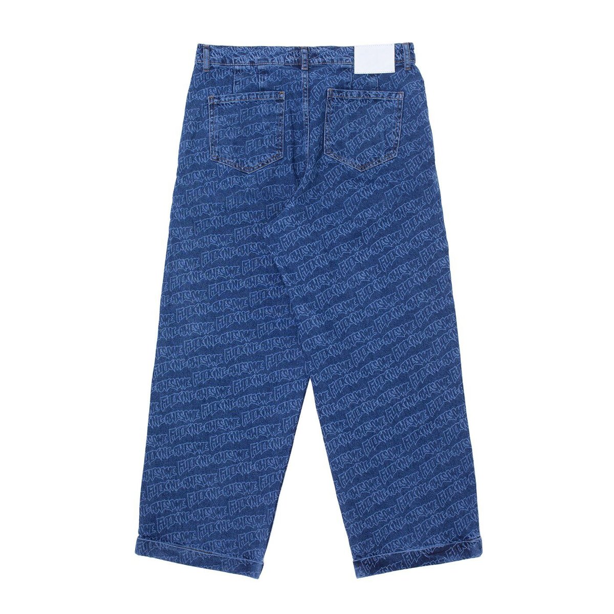 Fucking Awesome Baggy Denim Trouser - Printed |...