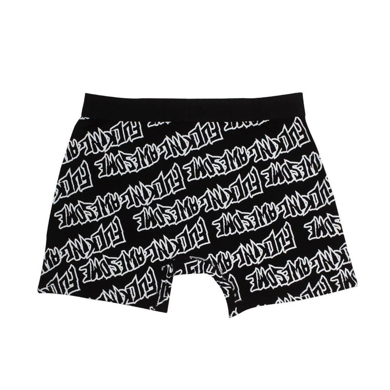 Fucking Awesome Boxer Briefs - Black/White & Bl