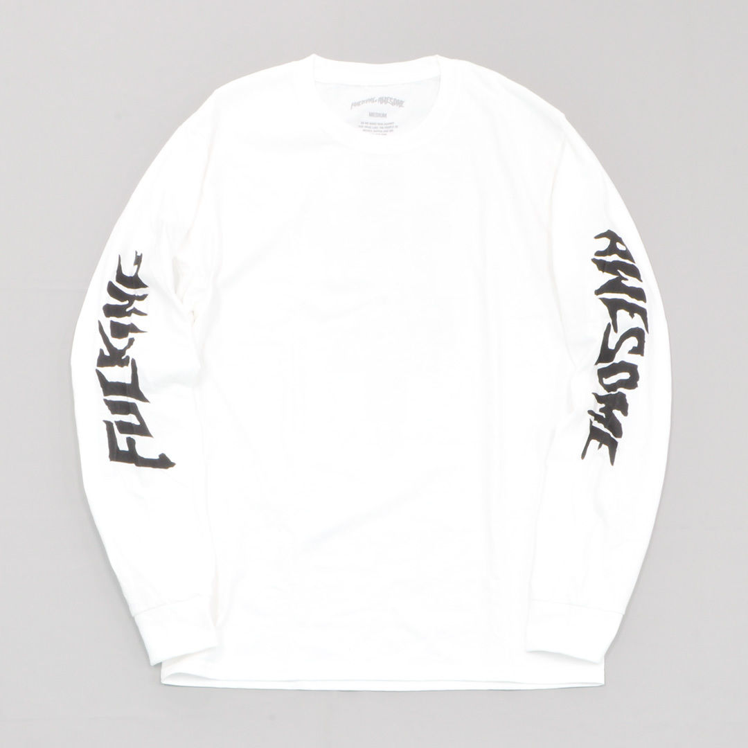Fucking Awesome KB Collage Longsleeve Tee - Whi Fucking Awesome KB Collage Longsleeve Tee - Whi