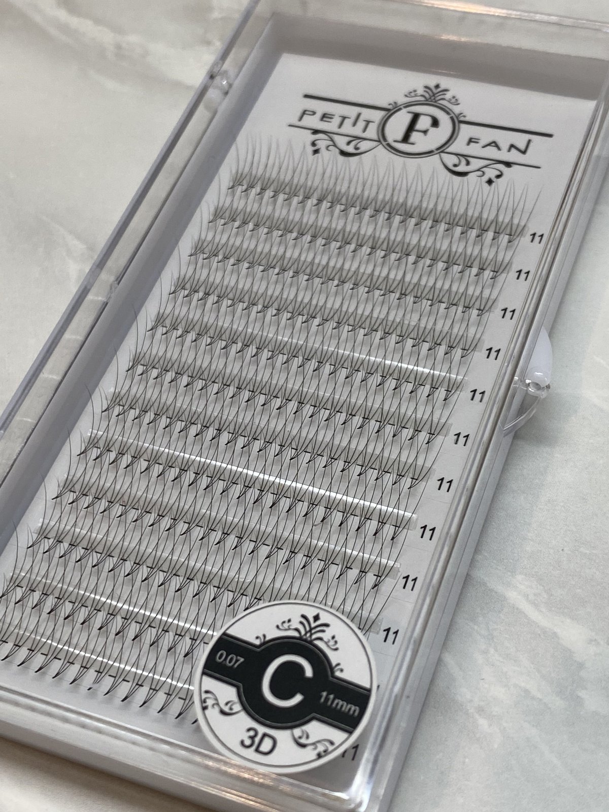 3D lash Dカール 0.07mm 8～13mm | まつエク商材PETIT FAN's