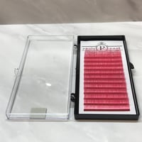 ボリュームラッシュ＜ピンク＞　Jカール　0.07ｍｍ　9～15ｍｍ