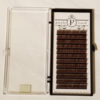 シングルカラーラッシュ《ブラウン》Ｊカール0.15ｍｍ　9～15ｍｍ
