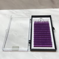 ボリュームラッシュ＜パープル＞　Jカール　0.07ｍｍ　9～15ｍｍ