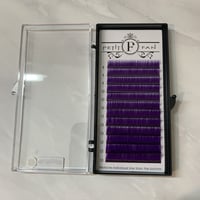 シングルカラーラッシュ〈パープル 〉 長さMIX 8mm〜13mm