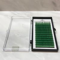 ボリュームラッシュ＜グリーン＞Dカール　0.07ｍｍ　9～15ｍｍ