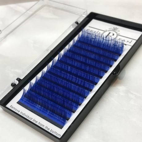 ボリュームラッシュ＜ブルー＞Dカール　0.07ｍｍ　9～15ｍｍ