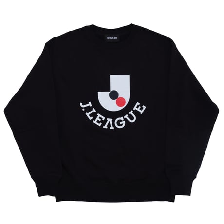 SHUKYU × J.LEAGUE - Logo Mark Crewneck (Black)