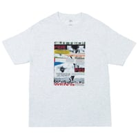 SHUKYU × COGNOMEN - Football Collage Tee (Without Borders / Ash)