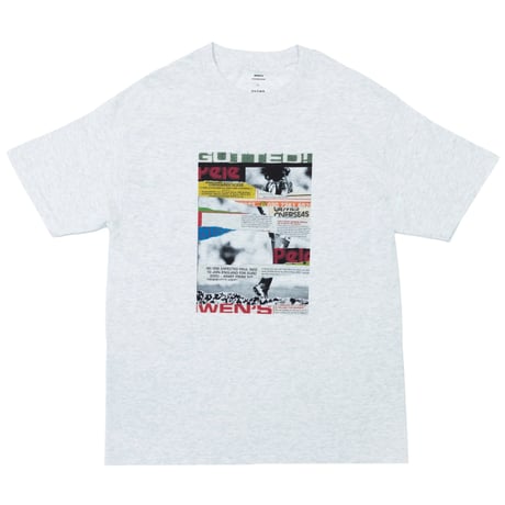 SHUKYU × COGNOMEN - Football Collage Tee (Without Borders / Ash)