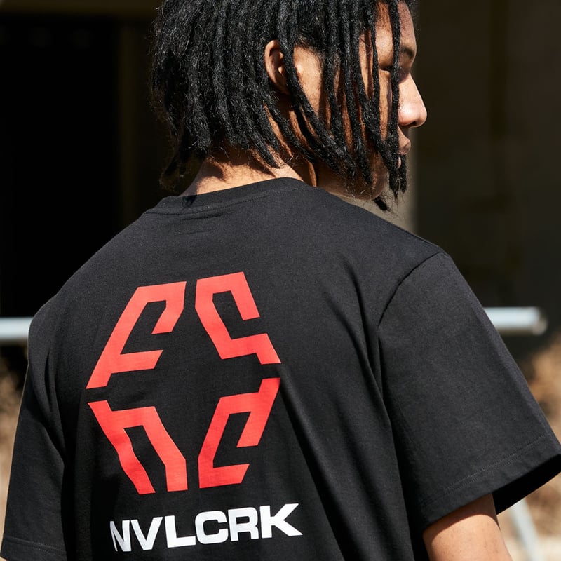 NIVELCRACK - MONOGRAM TEE (Black) | SHUKYU ONLI
