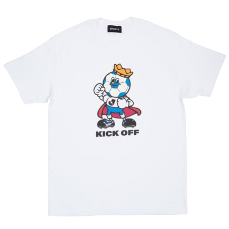SHUKYU × J.LEAGUE - J.League King TEE (White)