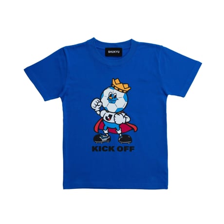 SHUKYU × J.LEAGUE - J.LEAGUE King Kid's TEE (Blue)