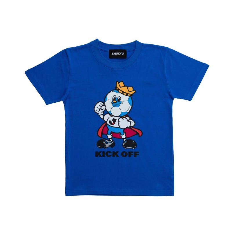 SHUKYU × J.LEAGUE - J.LEAGUE King Kid's TEE (Bl