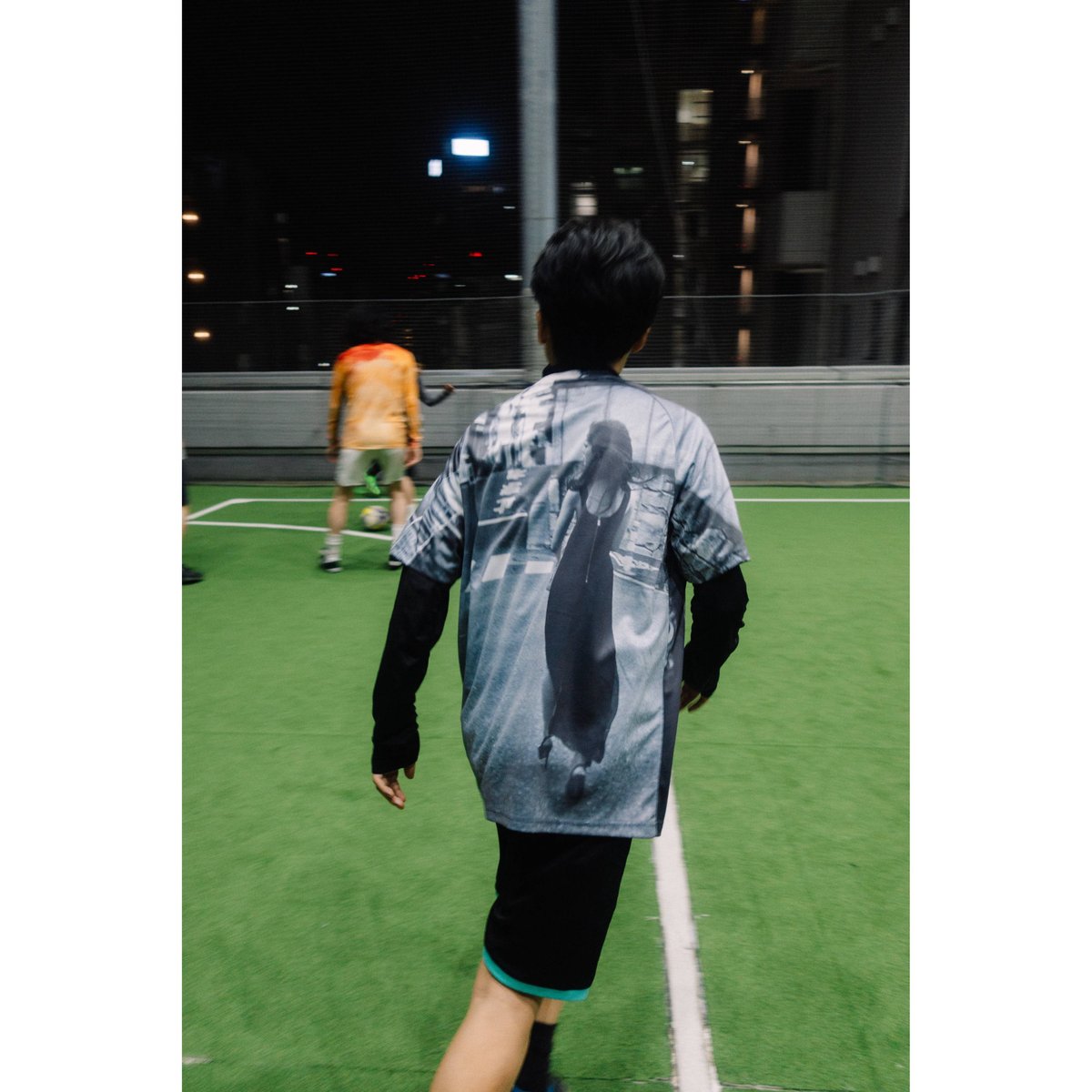 SHUKYU × E-WAX - Photo Jersey (Black / White) |