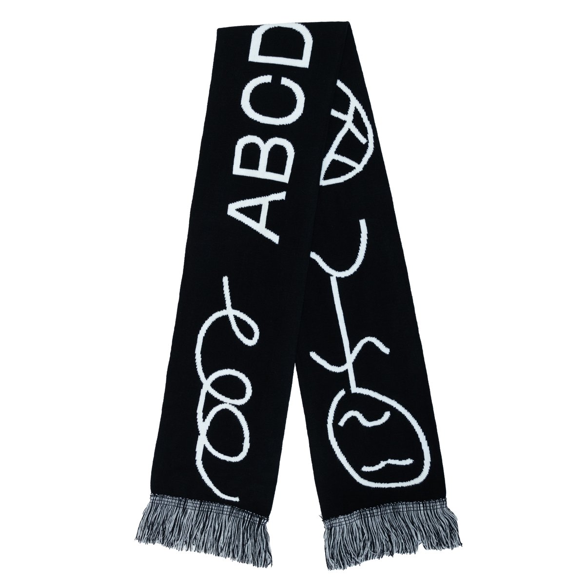応援グッズ Hiroshi Nishiyama SHUKYU × Masanao Hirayama / ABCDE F.C. Scarf |