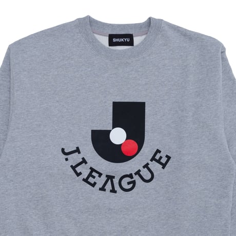 SHUKYU × J.LEAGUE - Logo Mark Crewneck (Gray)