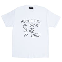 SHUKYU × Masanao Hirayama / ABCDE F.C. TEE 2025 (White)