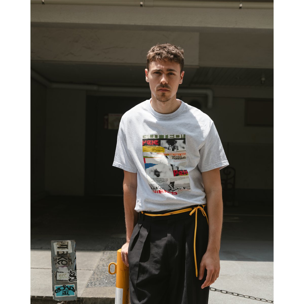 SHUKYU × COGNOMEN - Football Collage Tee (Witho