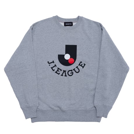 SHUKYU × J.LEAGUE - Logo Mark Crewneck (Gray)