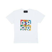 SHUKYU × J.LEAGUE - J.LEAGUE King Pose Kid's TEE (White)